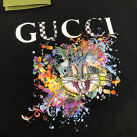 Abstract Bunny Graphic T-Shirt