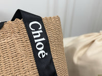 Woody Raffia Bag