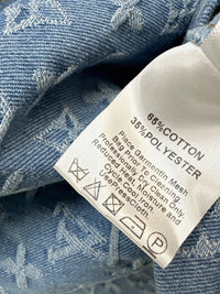 Monogram Jacquard Denim Dress