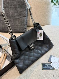 Quilted Flap Tote