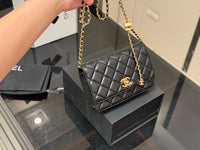 Mini Flap Bag with Charm
