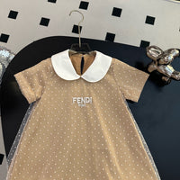 Roma Embroidered Peter Pan Collar Dress