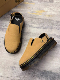 Suede Slingback Mule