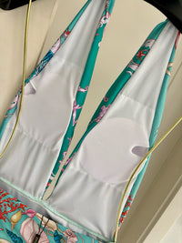 Logo One Piece Swimsuit