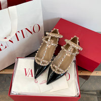Garavani Rockstud Ballet Flats