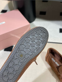 Suede Loafers