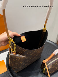 Monogram 3in1 Loop Hobo Bag Set