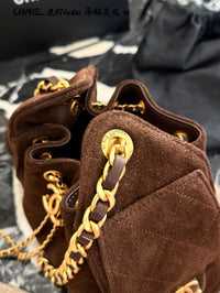 Suede Hobo Bag
