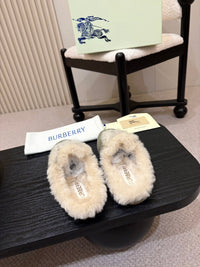 26S Shearling Knight Runner Mules