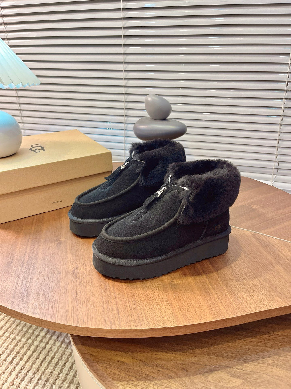Platform Ankle Boots