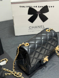 Mini Pearl Crush Classic Flap Bag
