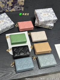 Gardenia Wallet in Smooth Lambskin
