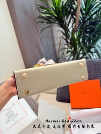 Mini Kelly Bag Craie Epsom Leather