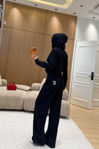 26S Zip-Up Hoodie Set