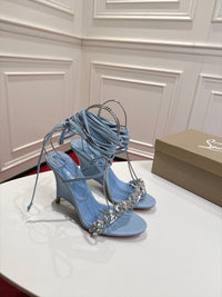 Fanny Jolly Embellished Leather Sandals