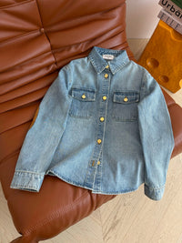 Logo Denim Shirt