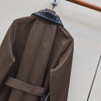 26S Intrecciato Trench Coat