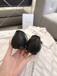 J'A Leather Ballet Flats