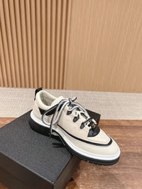 Calfskin Suede Sneakers