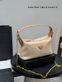 Raffia Shoulder Bag