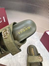 Canvas Slide Sandals