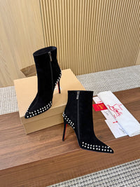 Kate Max Suede Ankle Boots