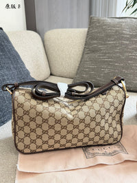Half Horsebit Shoulder Bag