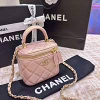 Mini Top Handle Vanity Case