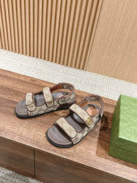 Monogram Sandals