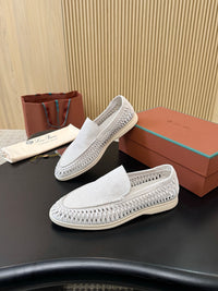 Suede Loafers