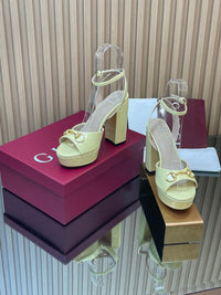 Horsebit Platform Sandals