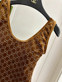 Logo One Piece Swimsuit