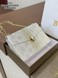 Serpenti Forever Python Chain Bag