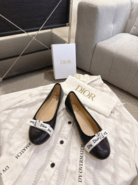 J'A Leather Ballet Flats