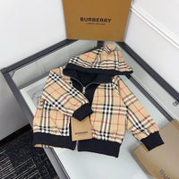 Vintage Check Reversible Hoodie
