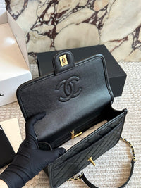 25B Top Handle Flap Bag