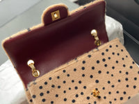 Polka Dot Flap Bag