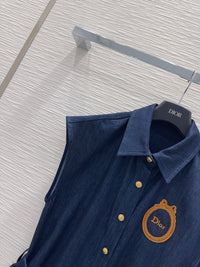 Denim Shirtdress