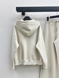 Andrea Logo Embroidered Drawstring Hoodie Set