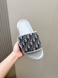 Oblique Slide Sandals