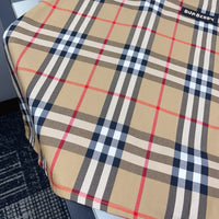 Vintage Check Sleeveless Dress