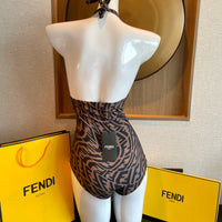 Logo One Piece Swimsuit