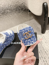 Platform Slide Sandals