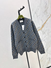 Jacquard Cardigan