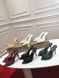 Miss Z Embellished Mules 10cm