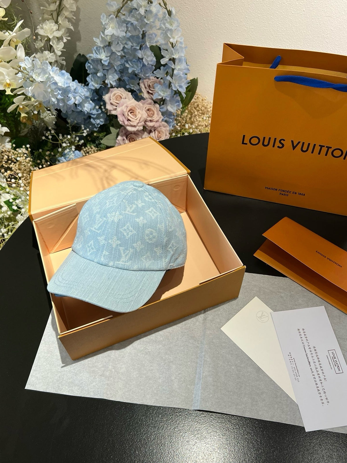 Denim Cap