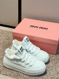 Lace-Up Platform Sneakers