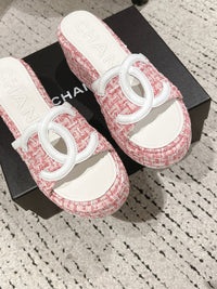 Platform Slide Sandals