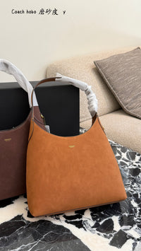 Suede Brooklyn Shoulder Bag
