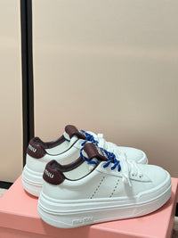 Lace-Up Platform Sneakers